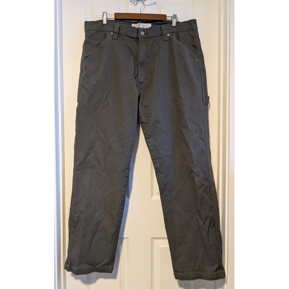 NWOT Signature by Levi Strauss Mens Carpenter Pants 40x31 (tag 40x32) VERY NICE